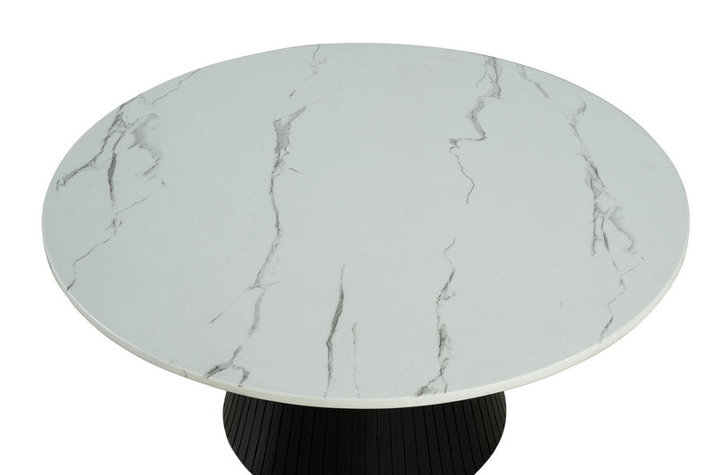 Sindal Black Round Cocktail Table