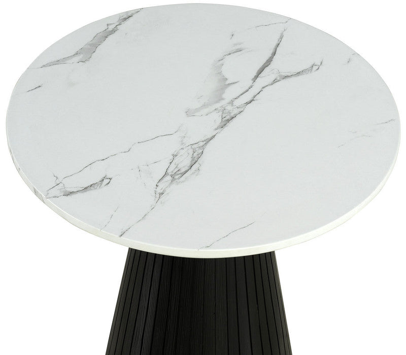 Sindal Black Round End Table