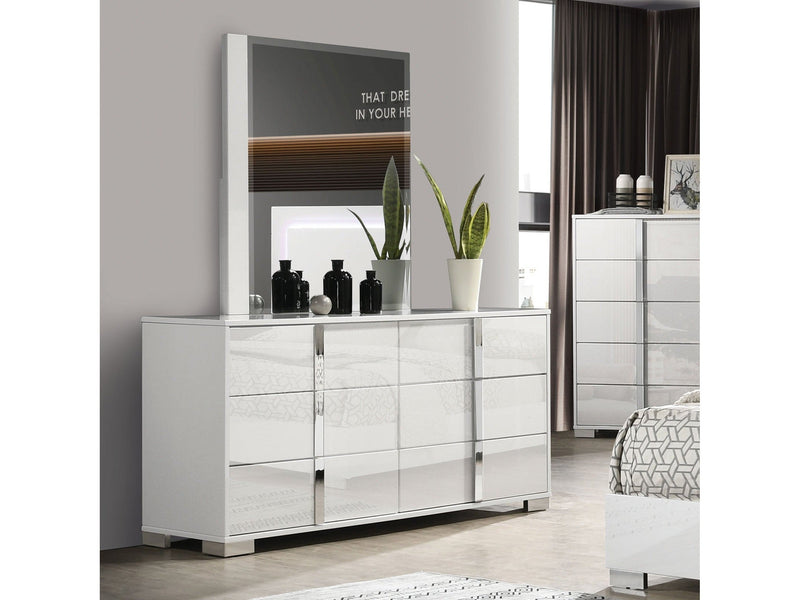 Sinistra White Dresser