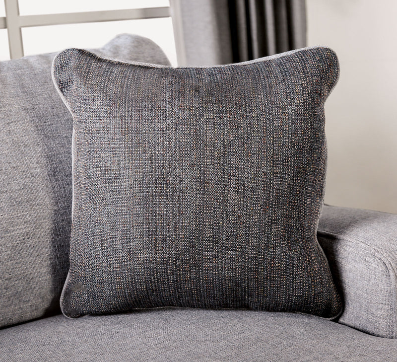 Skyline Light Gray/Brown Loveseat