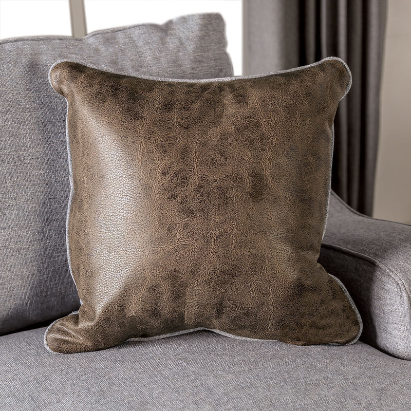 Skyline Light Gray/Brown, Sofa & Loveseat
