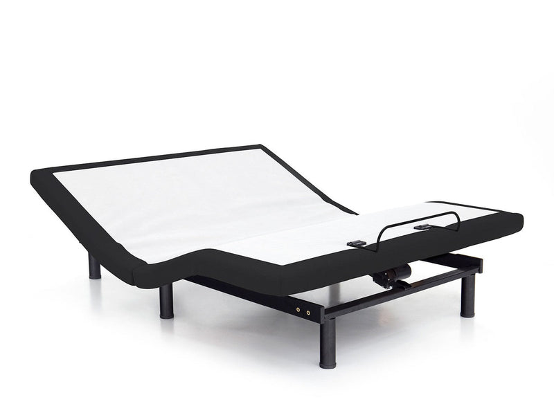 Somnerside II Black/White  Full Adjustable Bed Frame Base