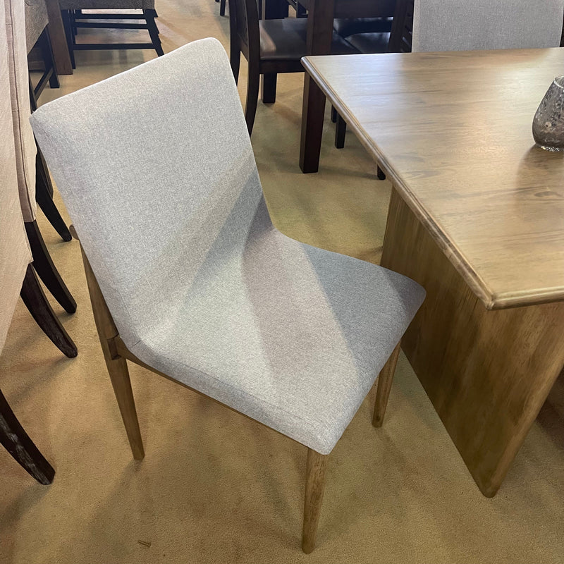 St Gallen Natural Tone & Light Gray Dining Chair (Set of 2)
