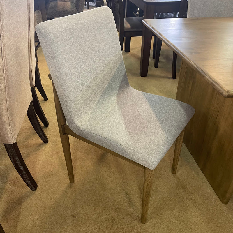 St Gallen Natural Tone & Light Gray Dining Chair (Set of 2)
