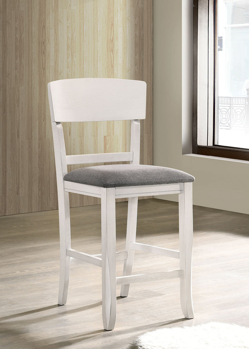 Stacie White/Gray 5 PC. Dining Room Set
