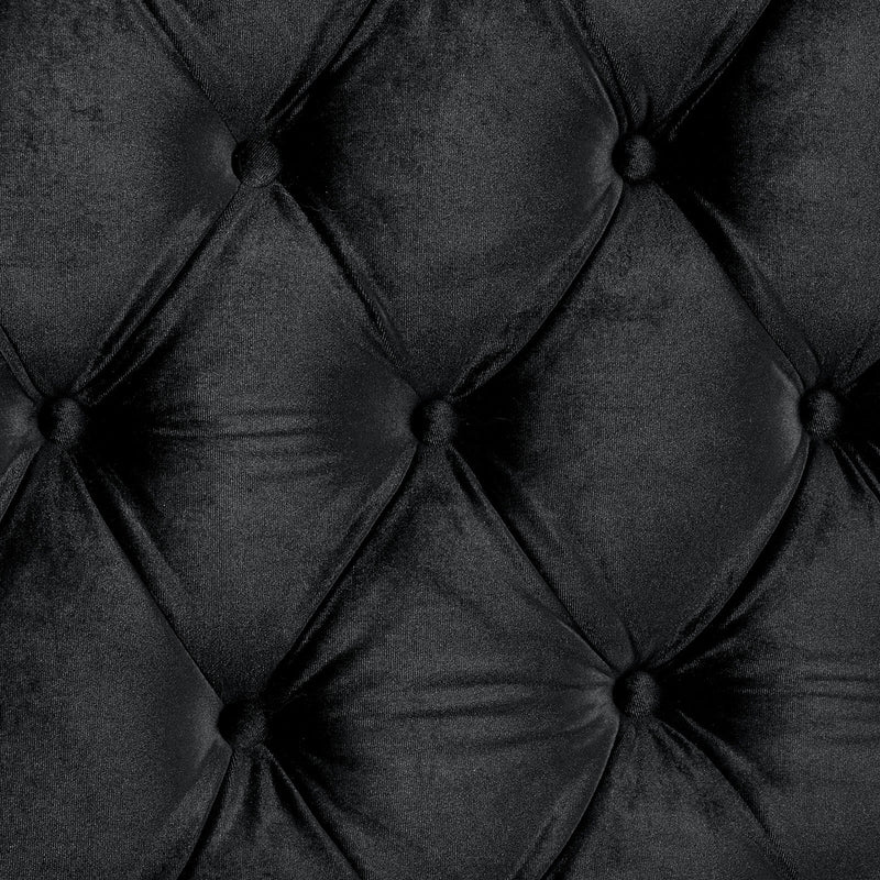 Stefania Black 4 Pc. Queen Bedroom Set