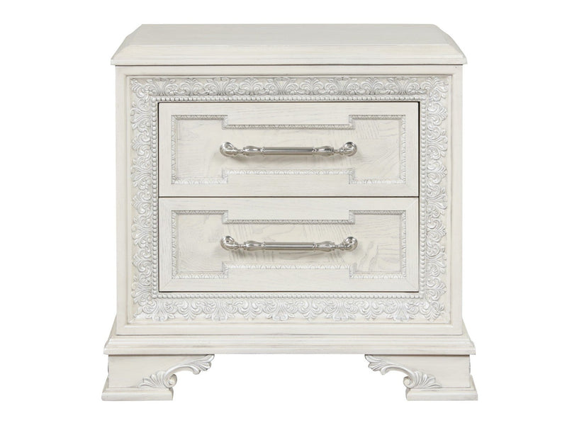 Stella Mia Creamy White Nightstand