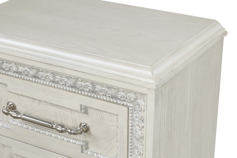 Stella Mia Creamy White Nightstand