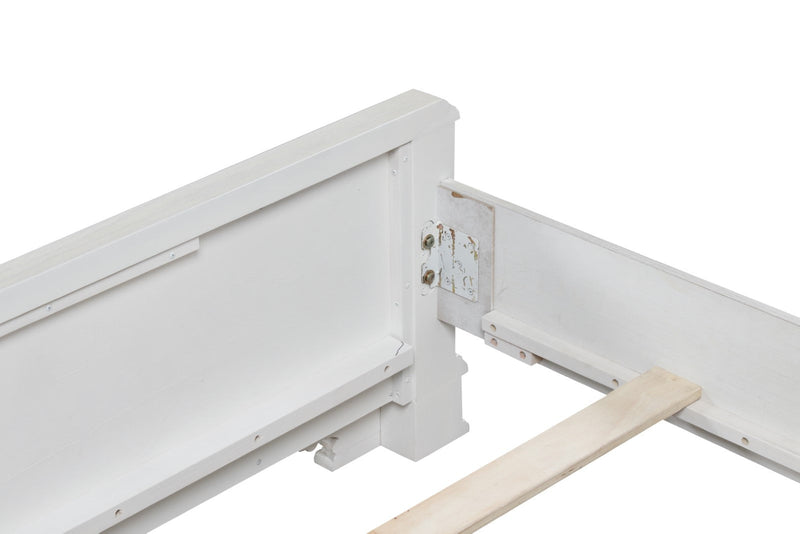 Stella Mia Creamy White Queen Full Bed