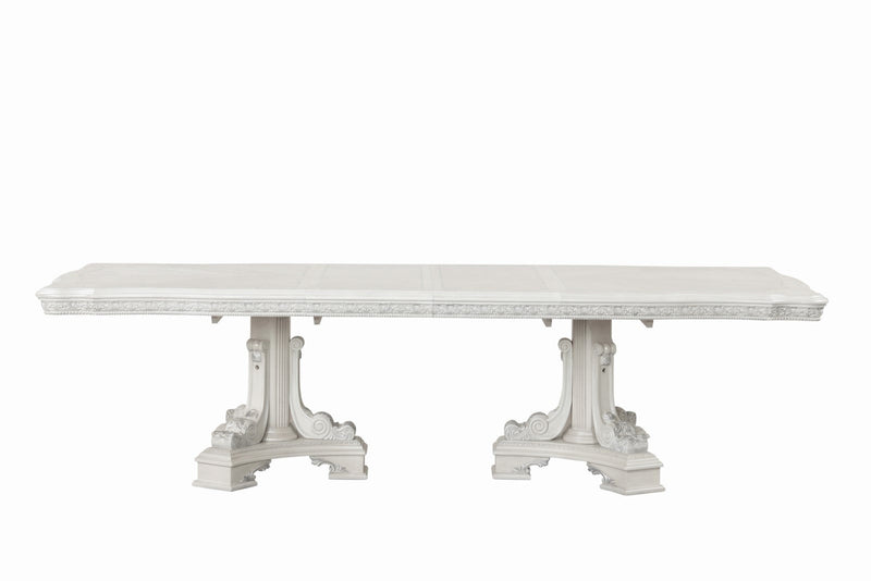 Stella Mia Ivory 9 Piece Dining Set
