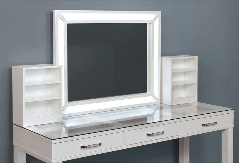 Stephanie White Vanity Set / 3pc