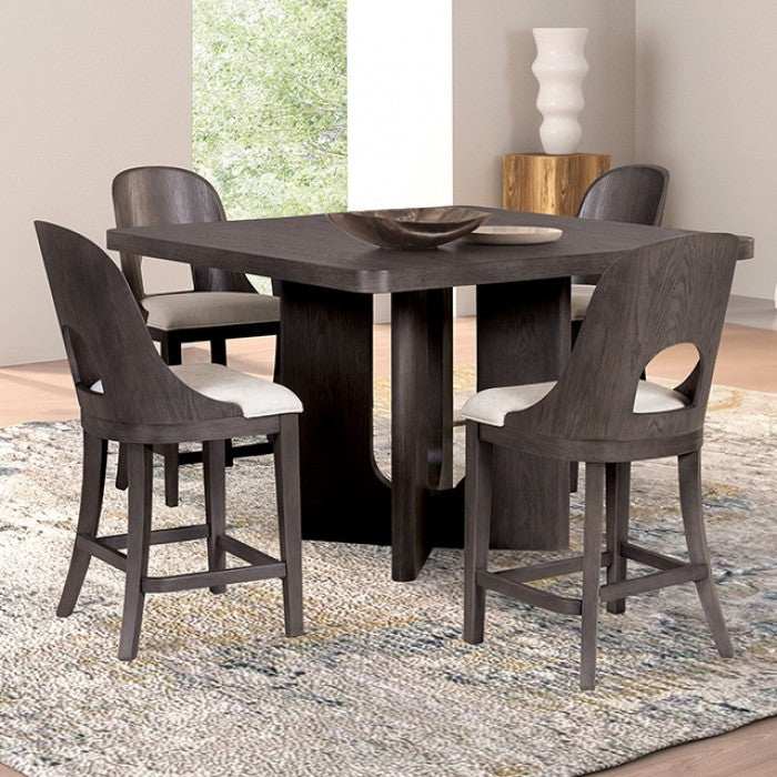 Sterling West Ash Gray Counter Height Chair (Set of 2)