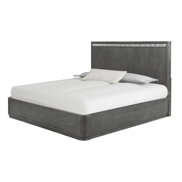 Sterling West Ash Gray Queen 4 Piece Bedroom Set