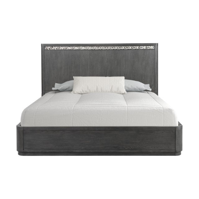 Sterling West Ash Gray Queen 4 Piece Bedroom Set