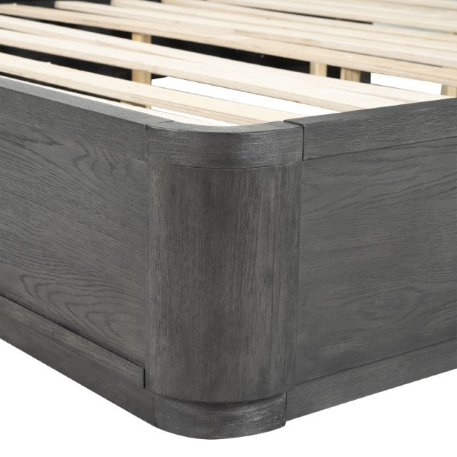 Sterling West Ash Gray Queen 5 Piece Bedroom Set w/2 Nightstands