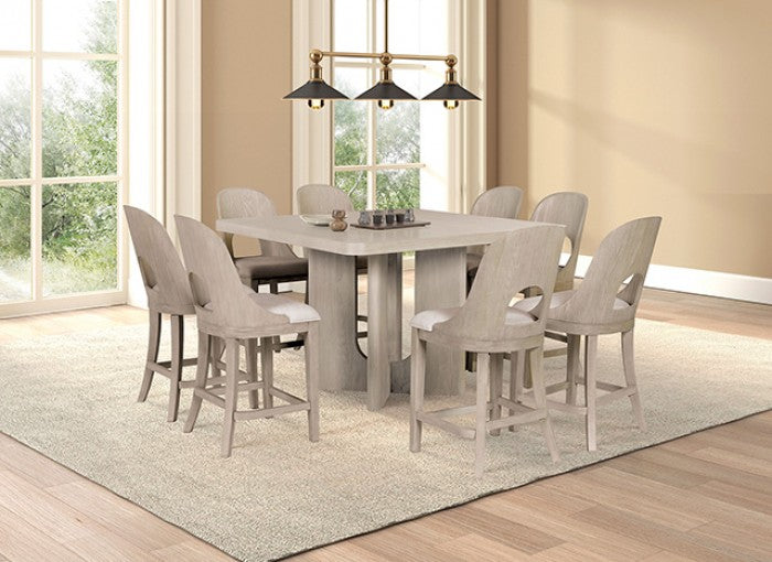 Sterling West White Oak Counter Height Chair (Set of 2)