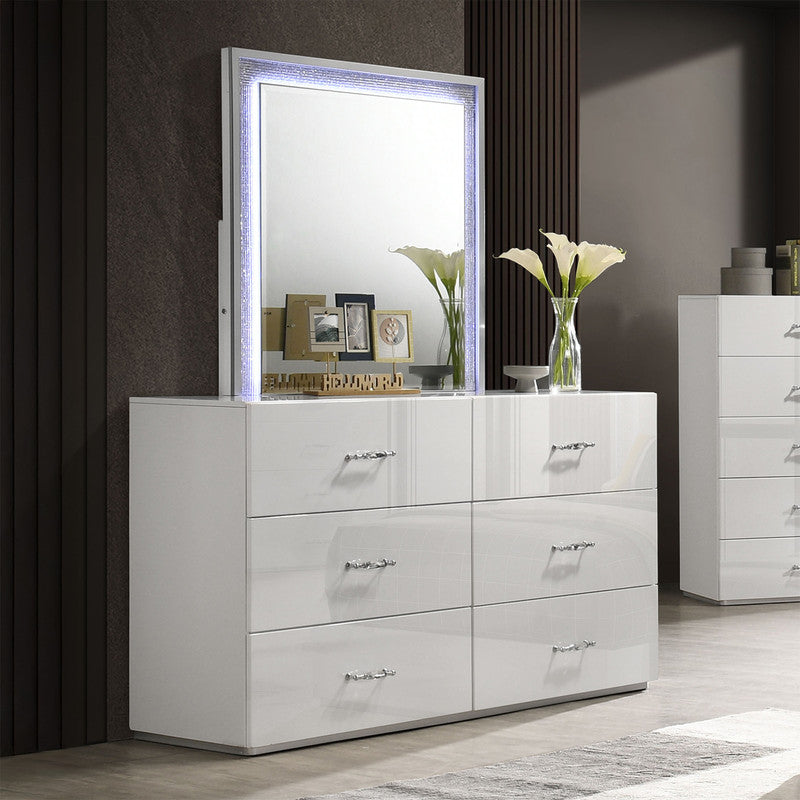 Stoholm White 4 Pc. Twin Bedroom Set