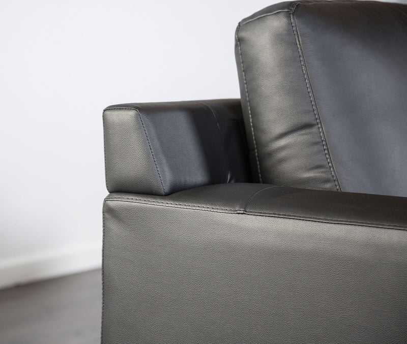 Stordal Black Left-Chaise Sectional