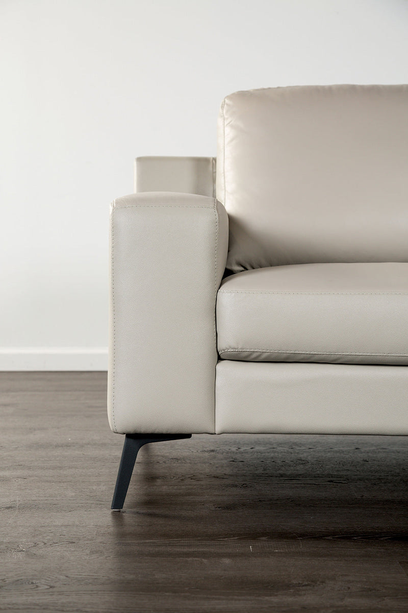 Stordal Light Gray Right-Chaise Sectional