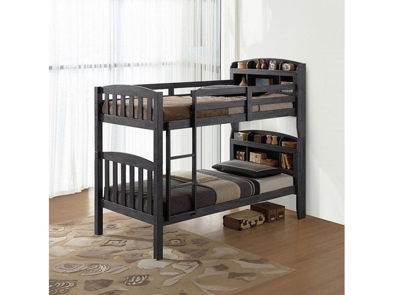 Stutsman Stain Gray Bunk Bed