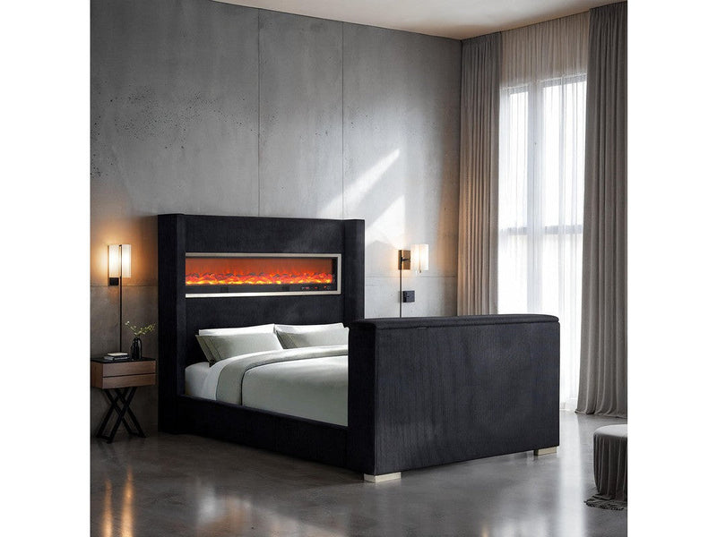 Sumter Black E.King Bed