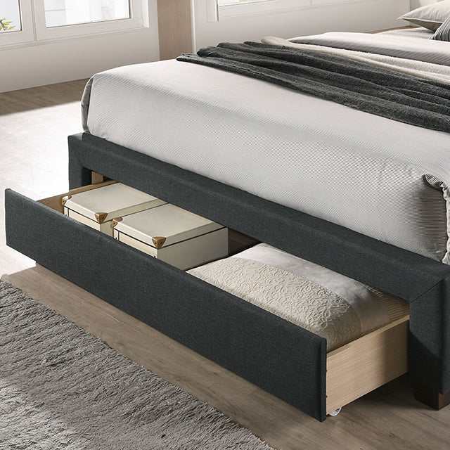 Sybella Dark Gray Queen Bed