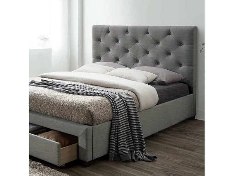 Sybella Gray Queen Bed