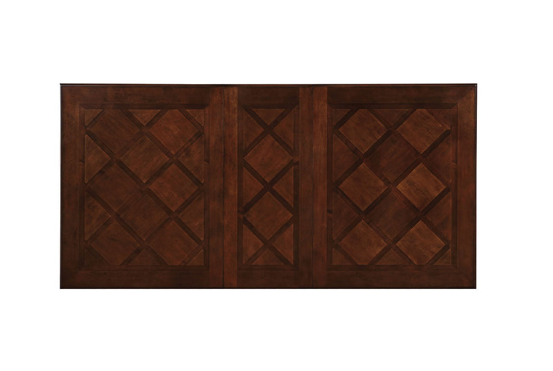 Sylvana Brown Cherry/Espresso 9 Pc. Dining Room Set