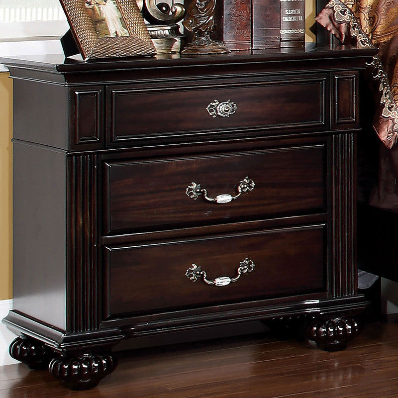Syracuse Dark Walnut 4 Pc. Queen Bedroom Set