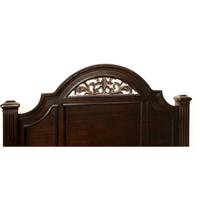 Syracuse Dark Walnut California King Bed
