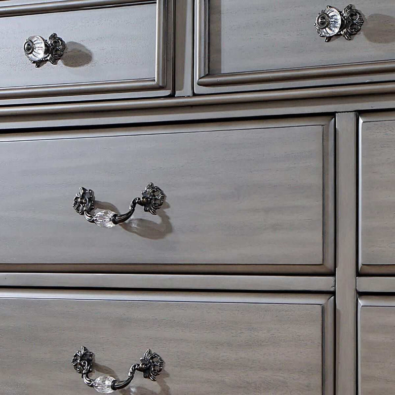 Syracuse Gray 4pc Queen Bedroom Set