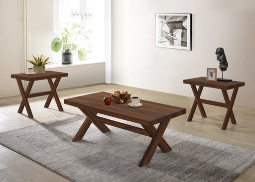 Tawnyville Brown Woodgrain Coffee Table