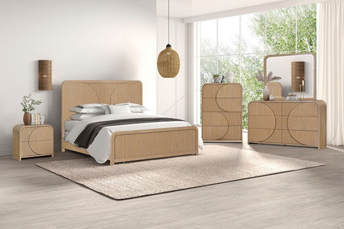 Tangentry Natural Eastern King Bed