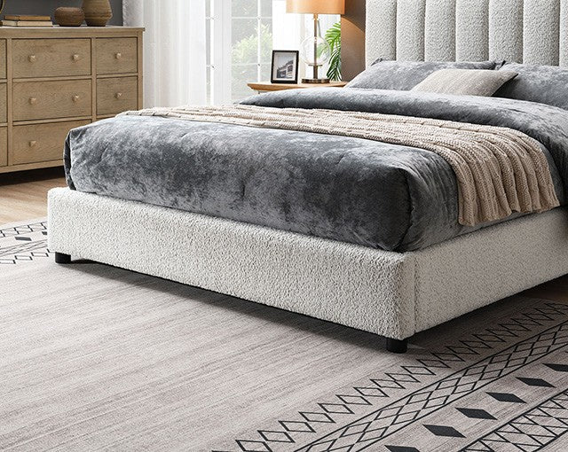 Traverso White Full Bed