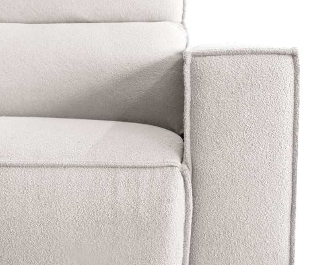 Treharris White Power Loveseat