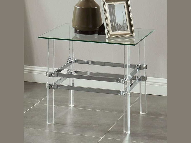 Trofa Chrome End Table