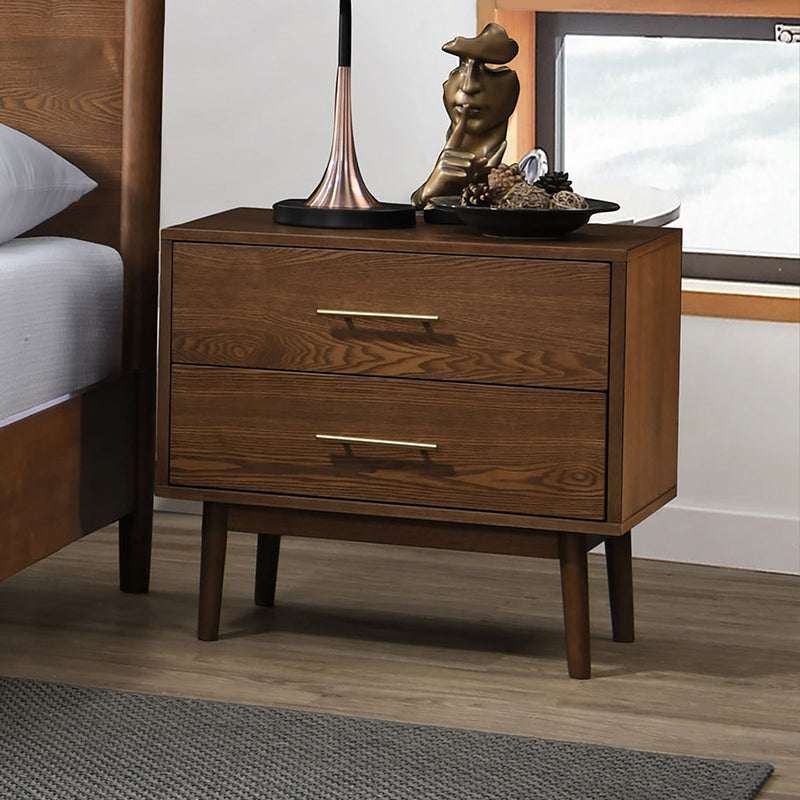 Tromso Walnut 4 Pc. Queen Bedroom Set