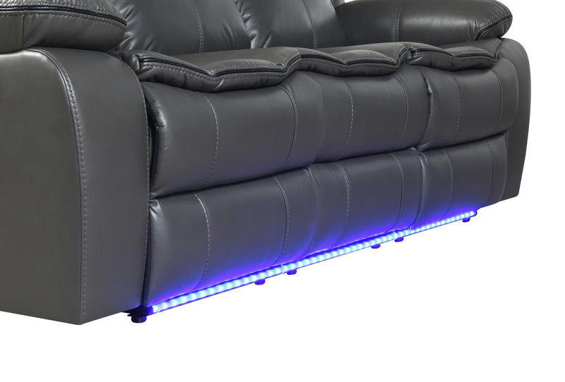 Altari Gray Loveseat Living Room Collection