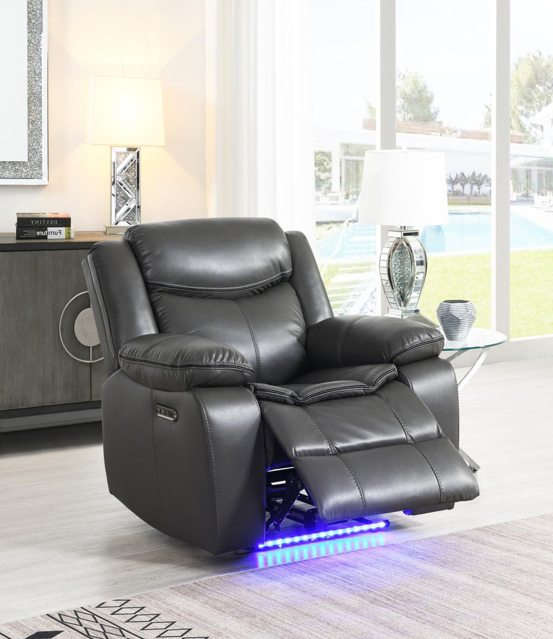 Altari Gray Recliner Living Room Collection