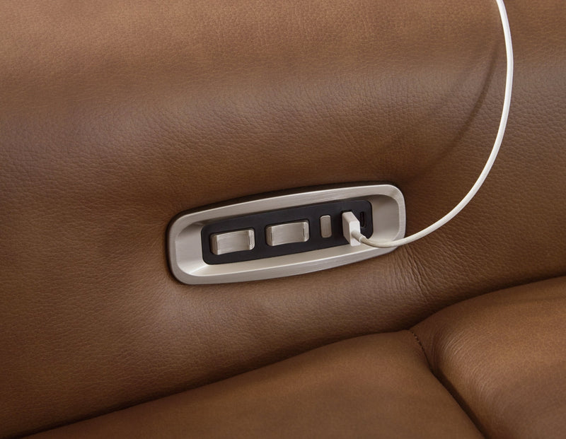 Rally-Up 6-Piece Power Reclining Sectional with Console
