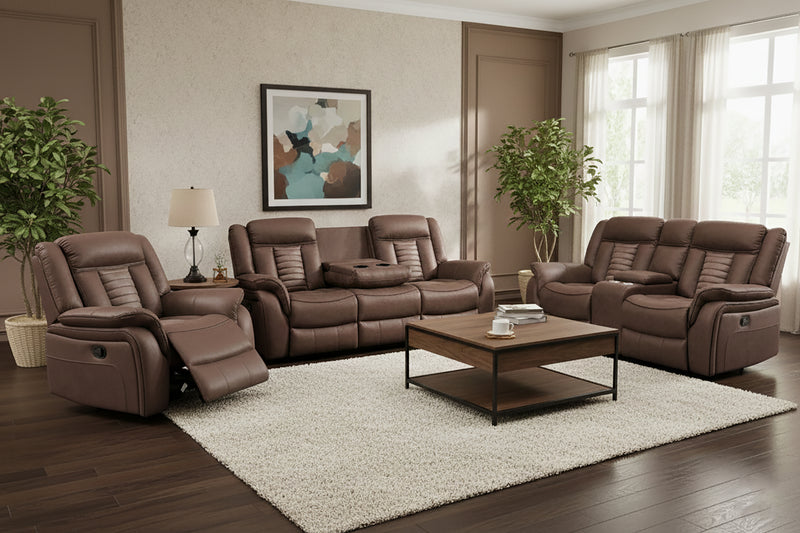 Valmonte Brown Living Room Set