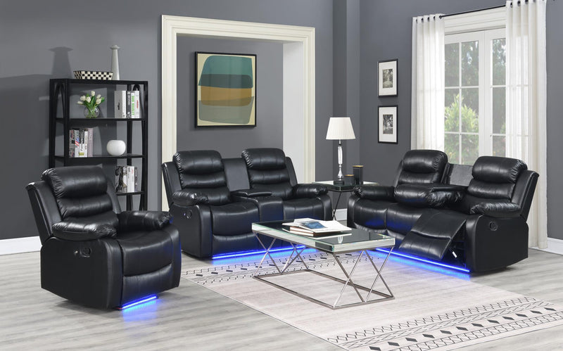 Ashley Black Motion Living Room Collection
