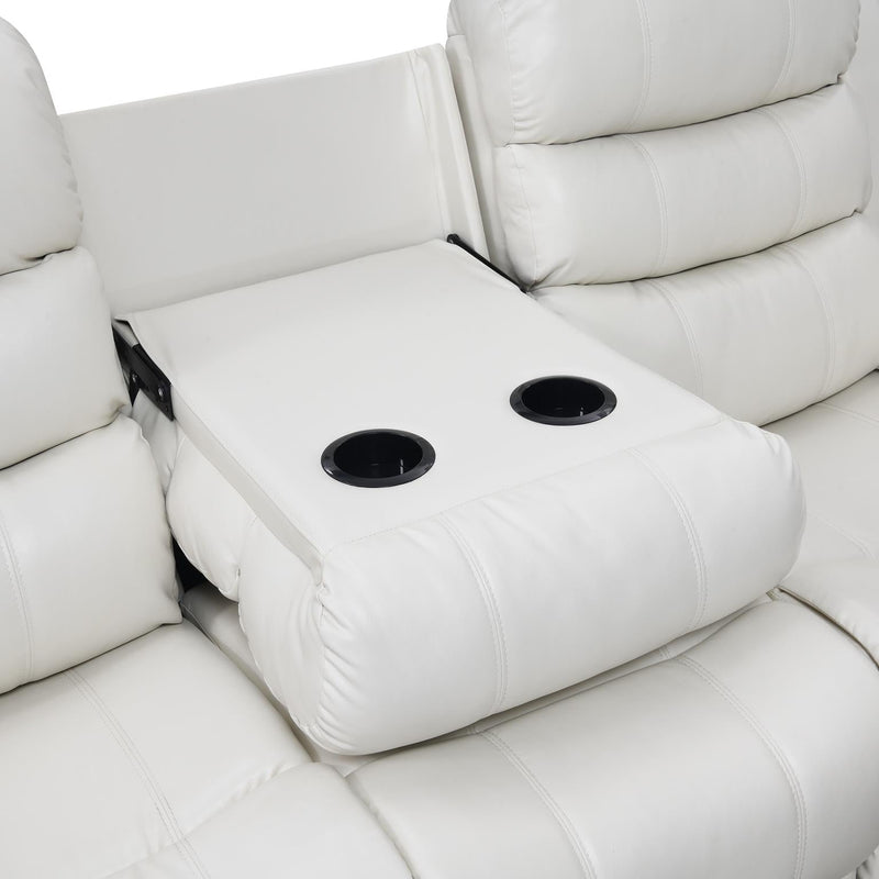 Ashley White Motion Living Room Collection
