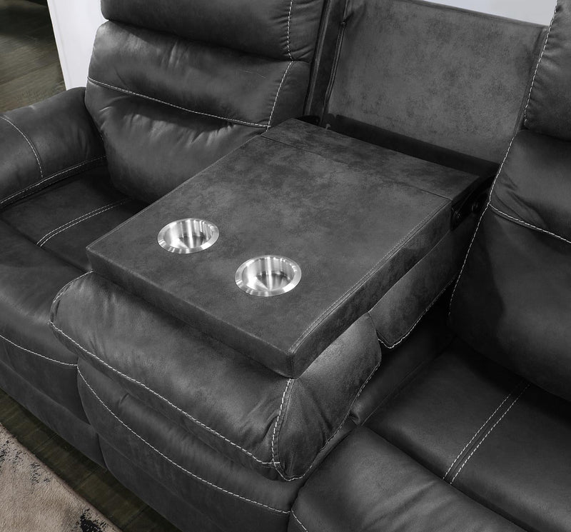 Austin Charcoal Motion Living Room Collection