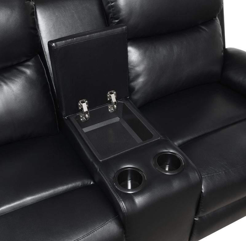 Theo Black Motion Living Room Collection