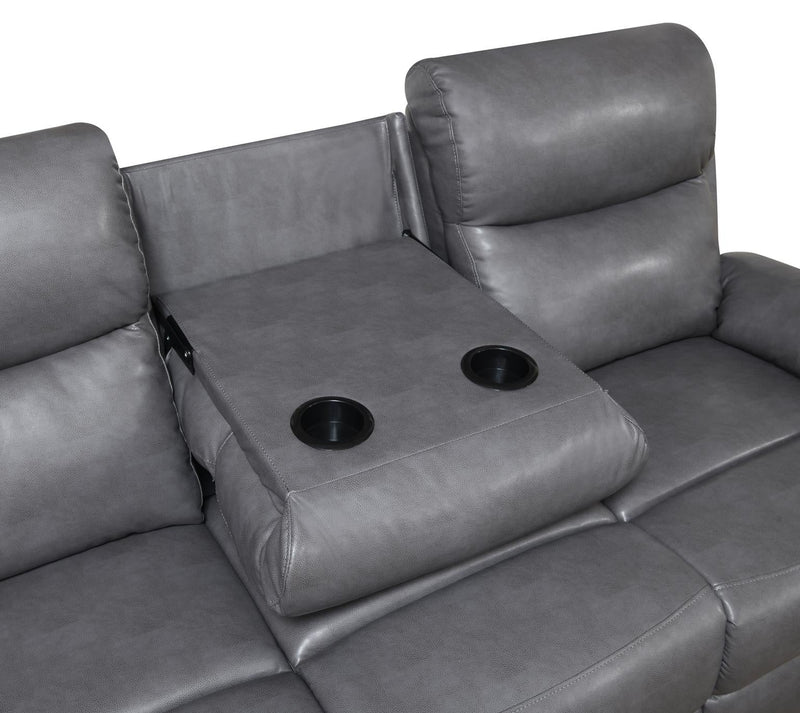 Theo Gray Sofa Living Room Collection