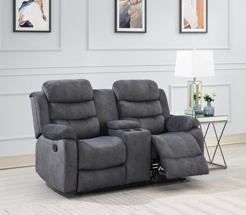 Abaco Gray Loveseat Living Room Collection