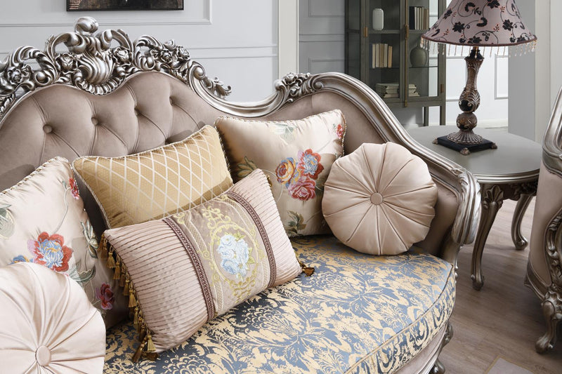 Quincy Champagne Living Room Collection