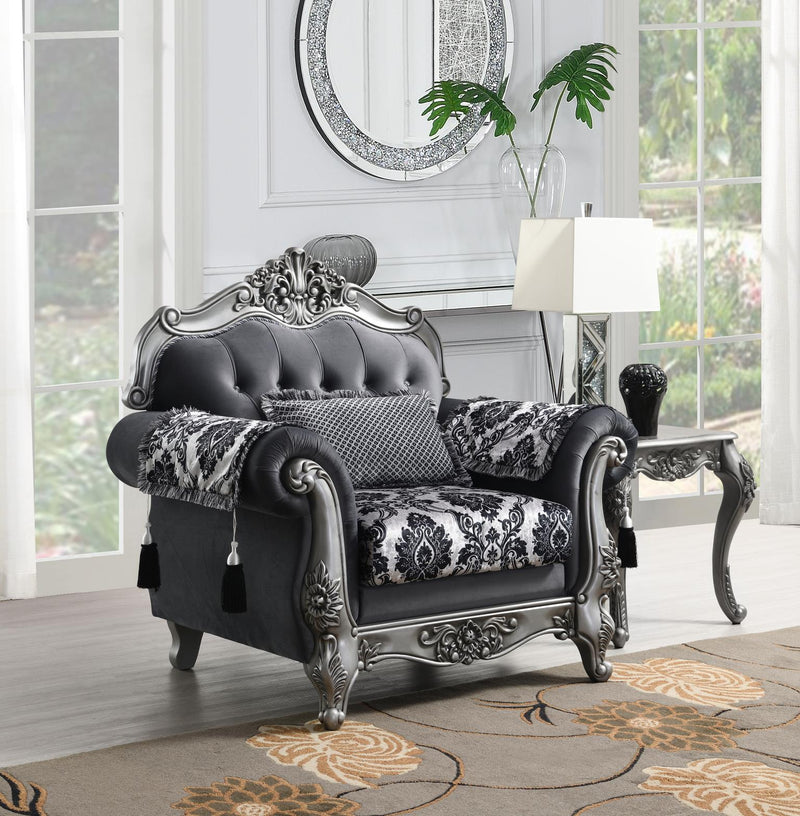 Ardsley Gray Chair Living Room Collection