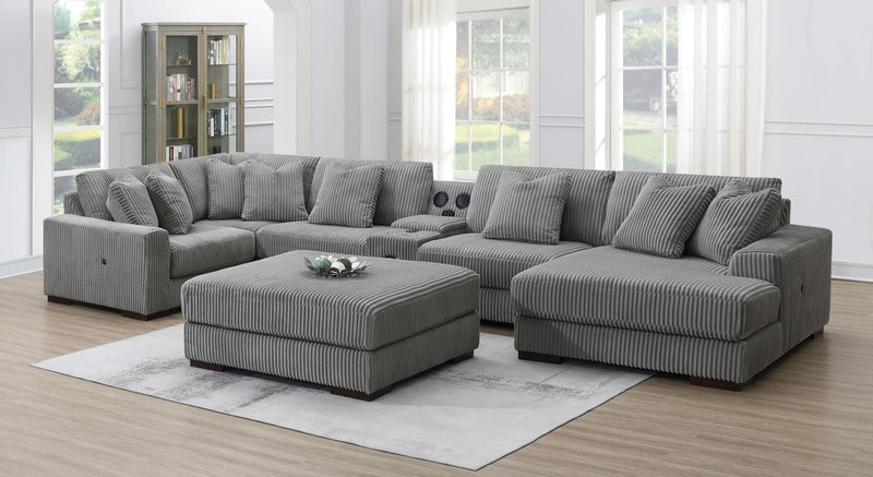 Bowie Gray Living Collection